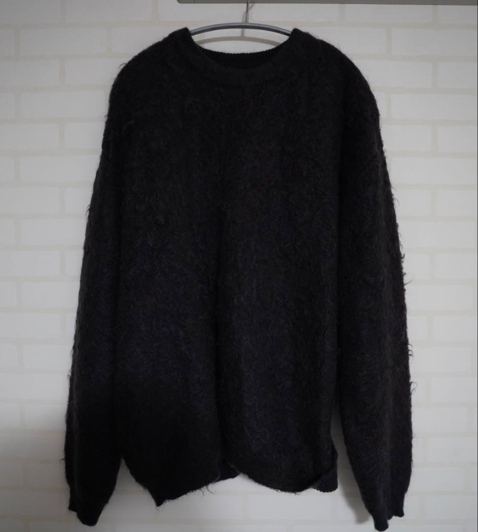 トップス YOKE 4COLOR MIX JACQUARD MOHIAR CREWNECK