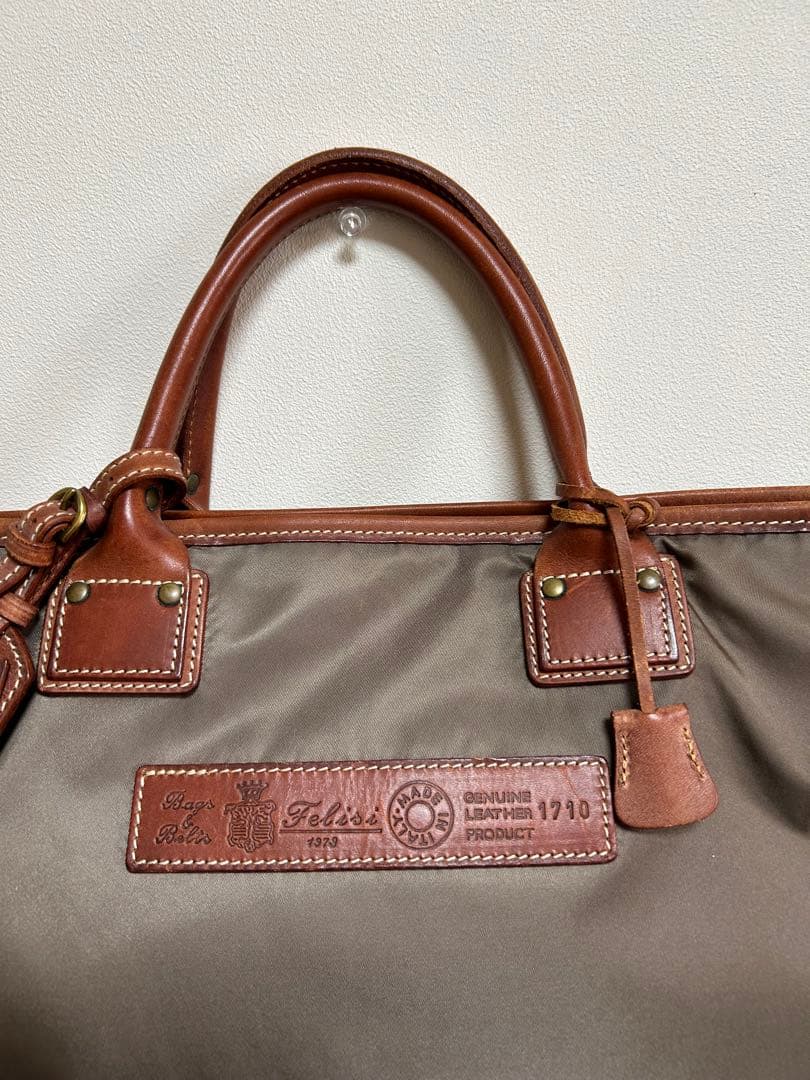 フェリージFelisi 1710 ビジネスバッグ オリーブグリーンブリーフケース