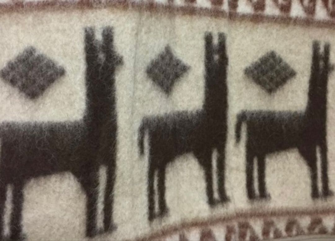 京都西川 アルパカ毛布 140x200cm　ローズブランド　ブランケット