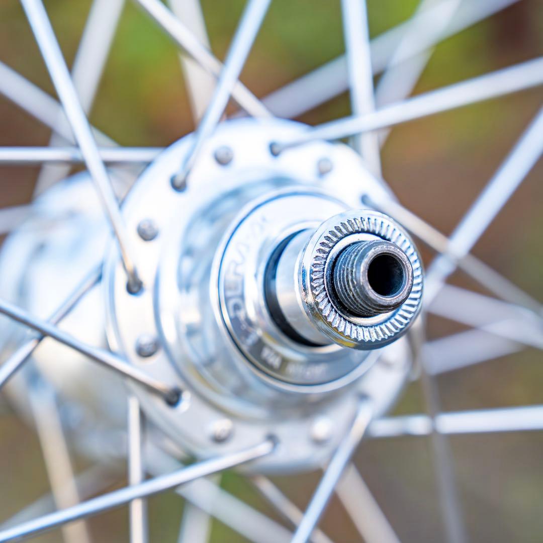 シマノ7700Duraace×アンブロッシオ evolution前後ホイール