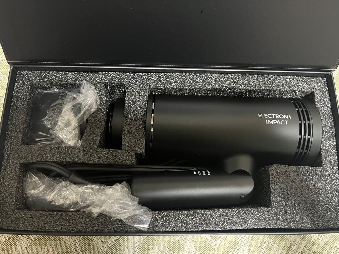 ハニエル　ドライヤー　エレクトロンインパクト　復元　保証書あり