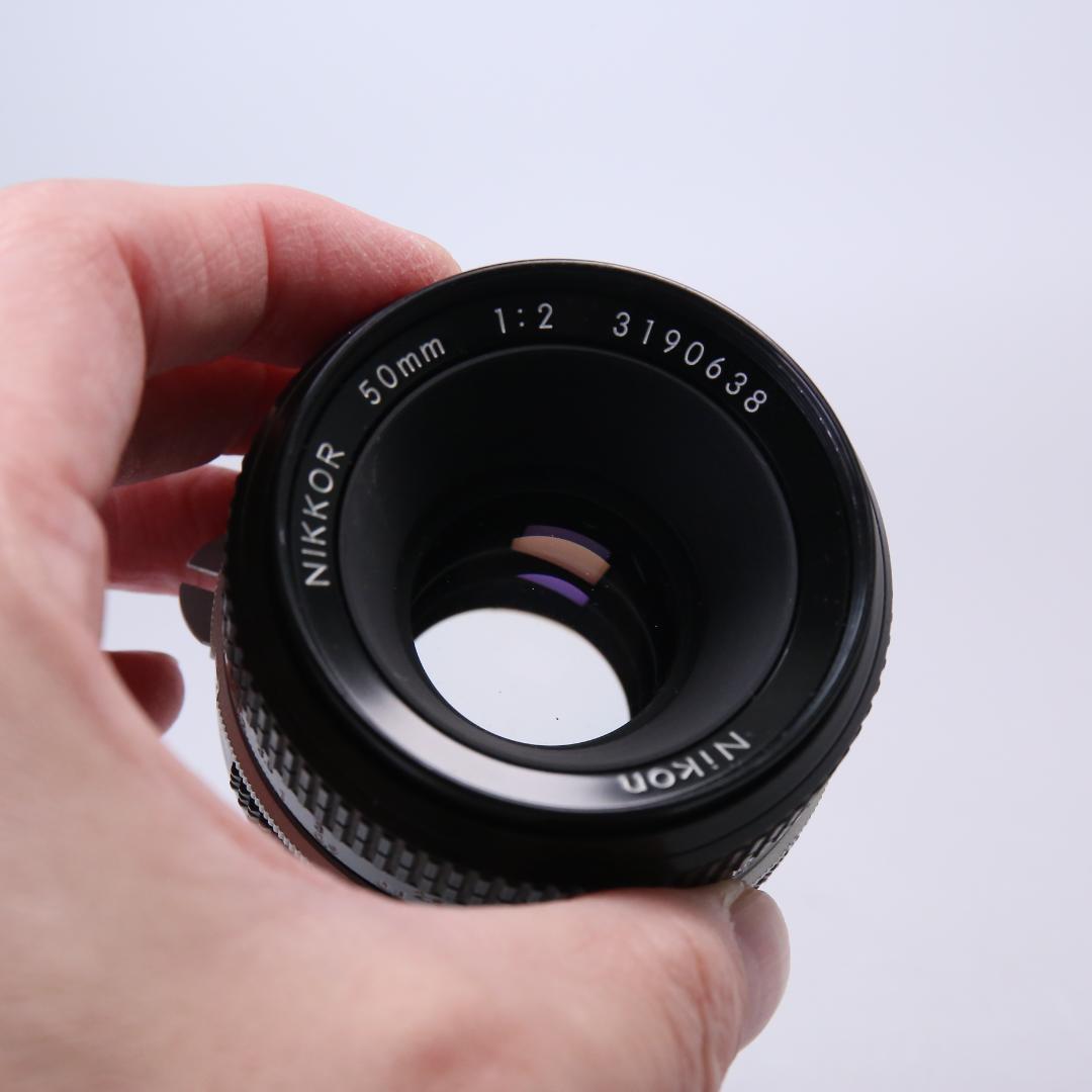 ☆良品☆Nikon F2 50mm F2　フォトミック　ブラック　＃287