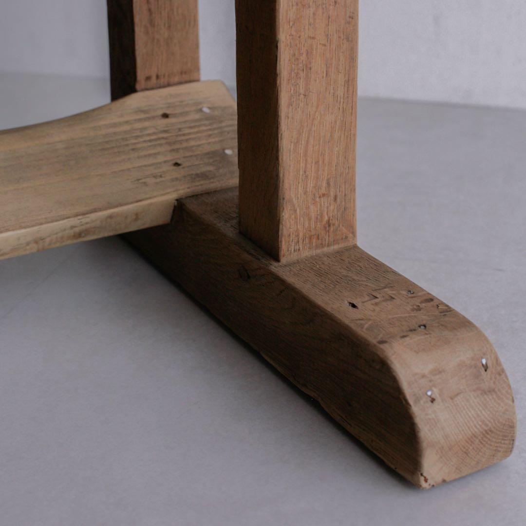 オーク材 フランス アンティークデスク 無垢材 プロカント 古家具