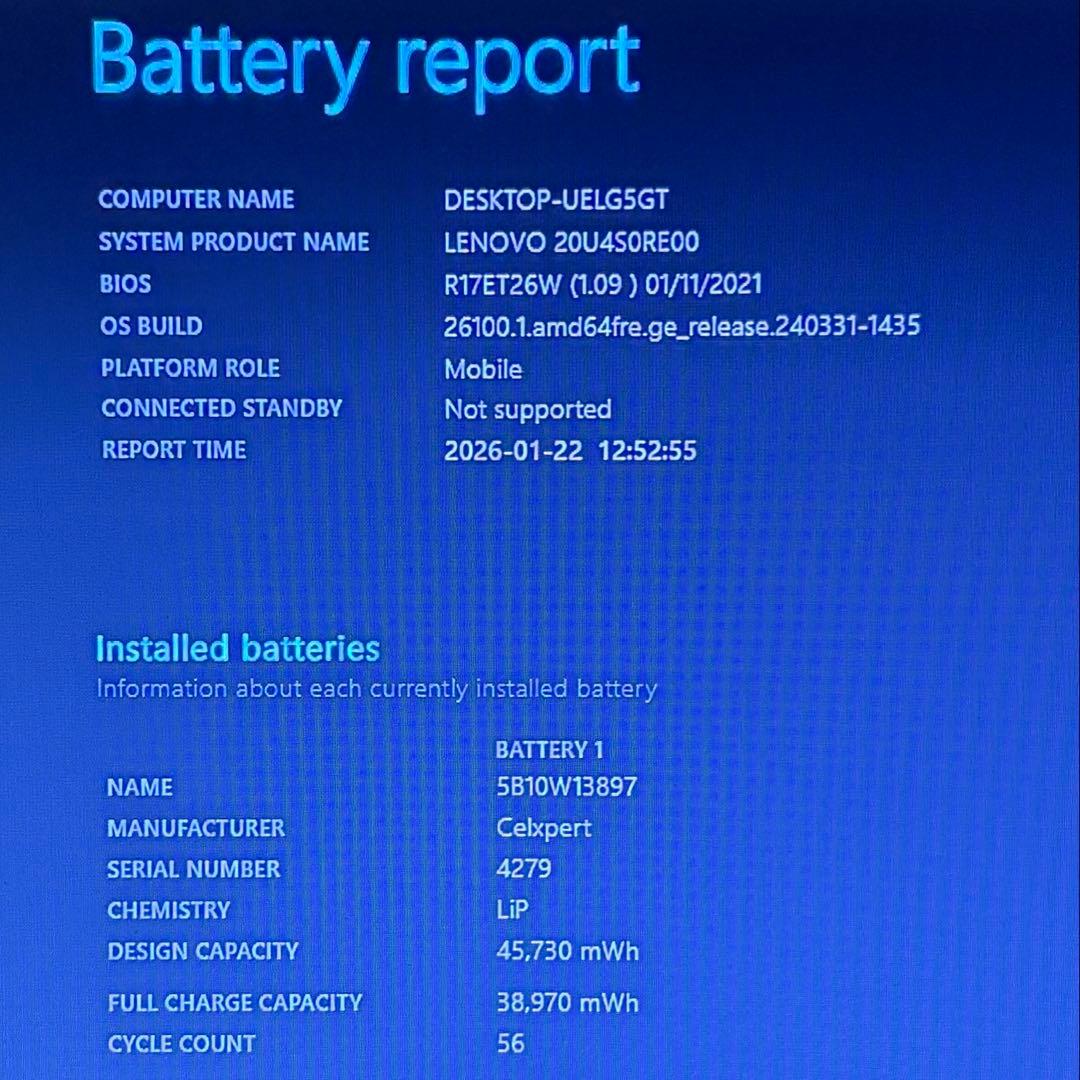 美品 ThinkPad L15 Gen1 第10世代 i5 15.6型 オフィス