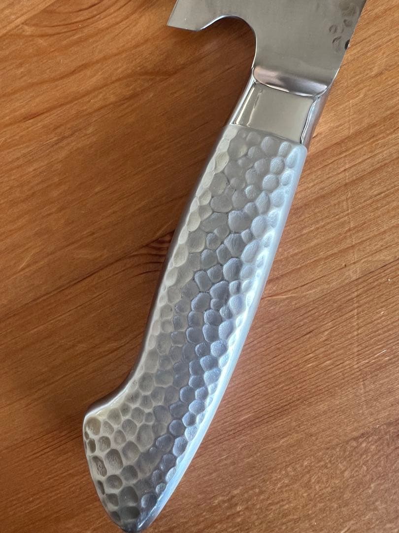 【研ぎ済み】刀舟SS超鋼　三徳万能包丁18cm 鎚目　料理調理器具　刃物