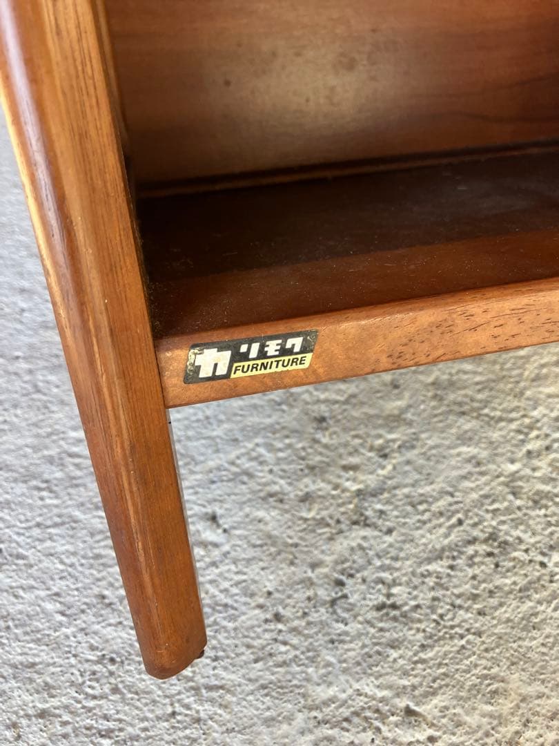 オールドカリモク　スリッパ・シューズラック