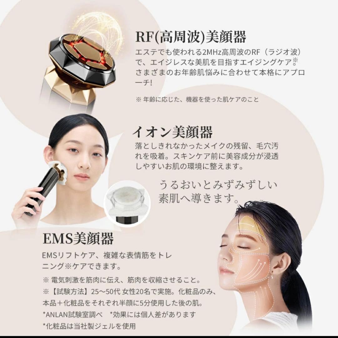 【美人百花美容部門1位】【新品・未使用】ANLAN RF温冷美顔器 PRO