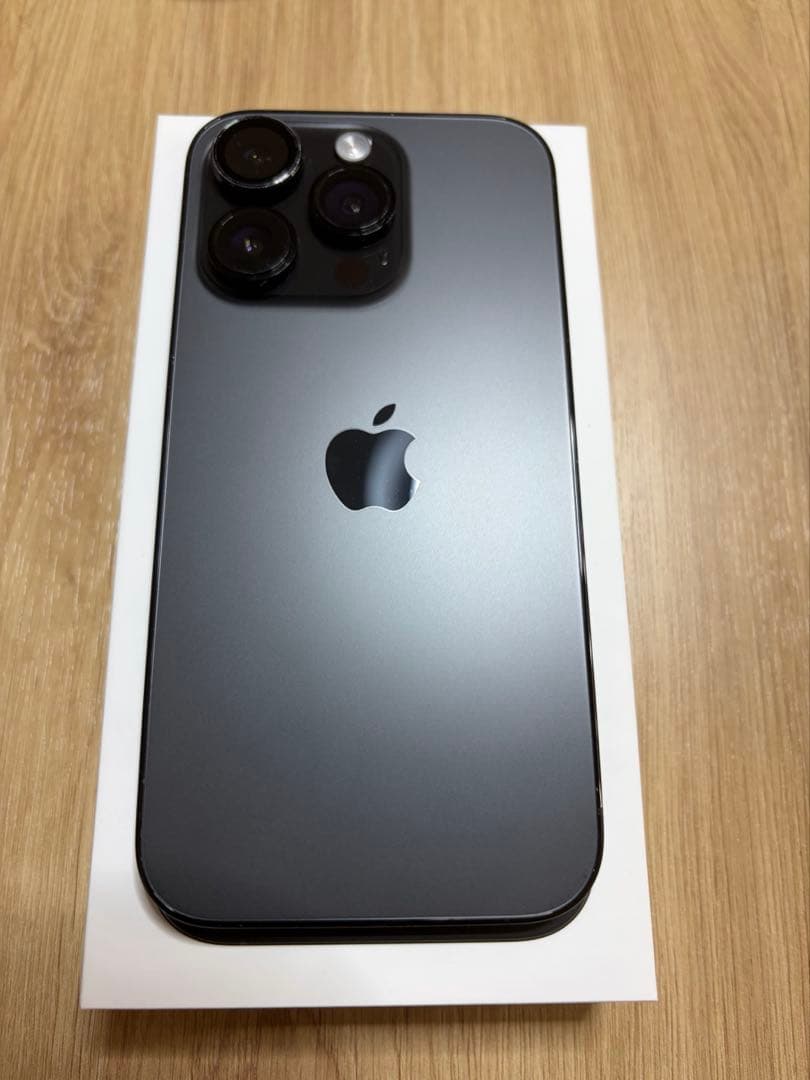 iPhone 14 Pro スペースブラック128GB 美品！！　iFace付き