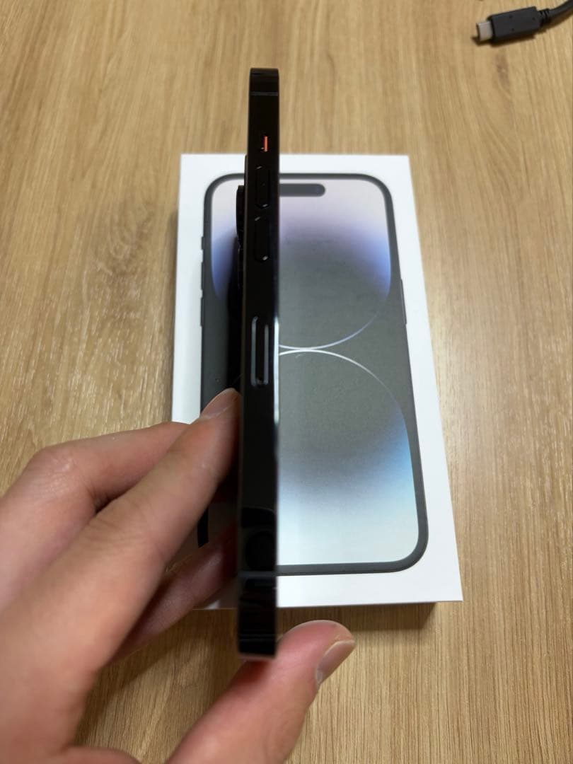 iPhone 14 Pro スペースブラック128GB 美品！！　iFace付き