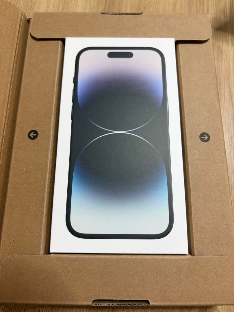 iPhone 14 Pro スペースブラック128GB 美品！！　iFace付き