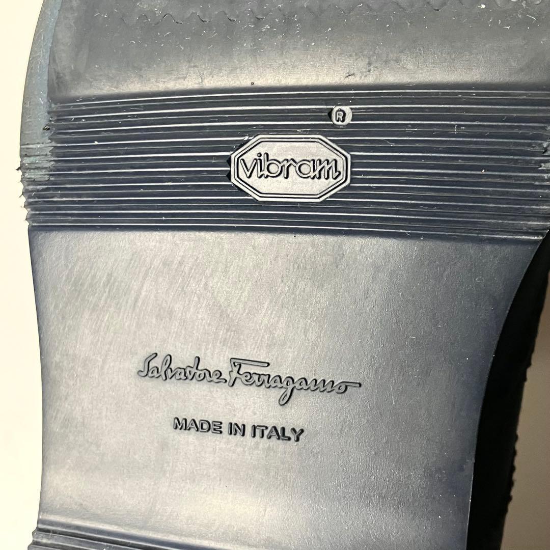 【良品】Salvatore Ferragamo ダブルモンク　ドレスシューズ 9