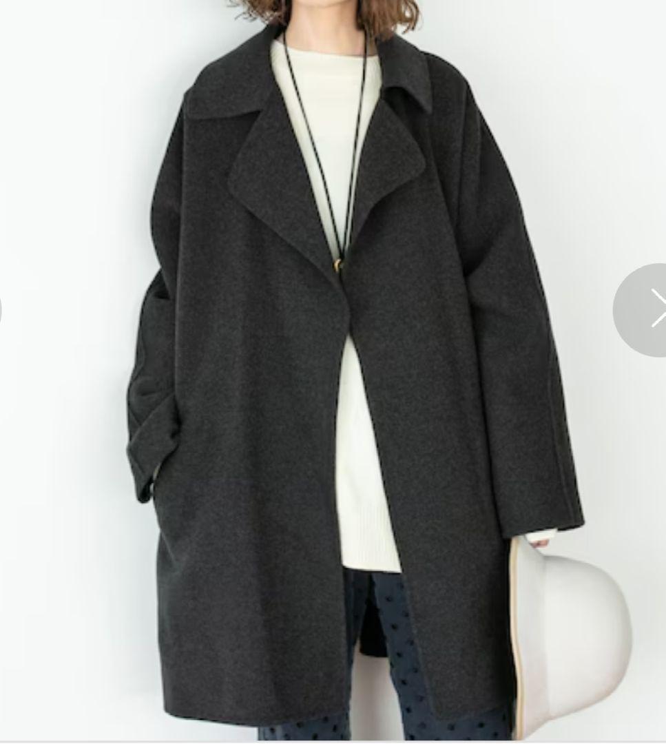 IENA MANTECO PUREダブルフェイスショートコート