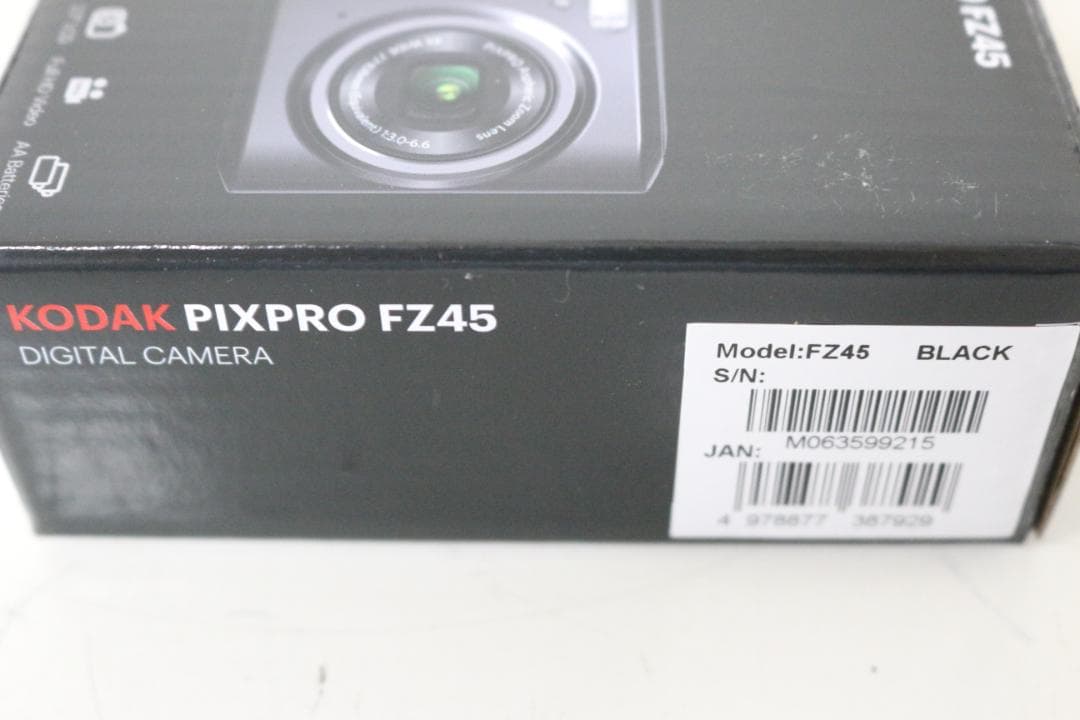 3 未使用 コダック pixpro fz45 カメラ ブラック
