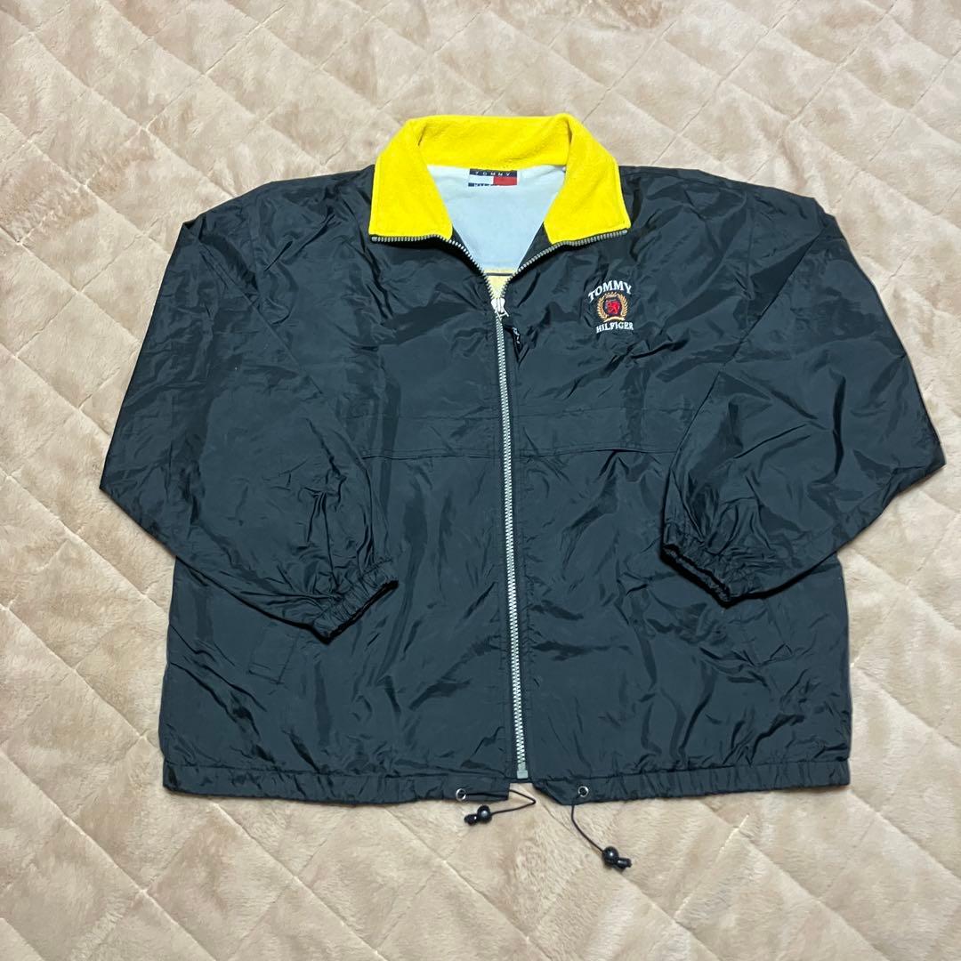   90s ナイロンジャケット ヴィンテージ フラッグ