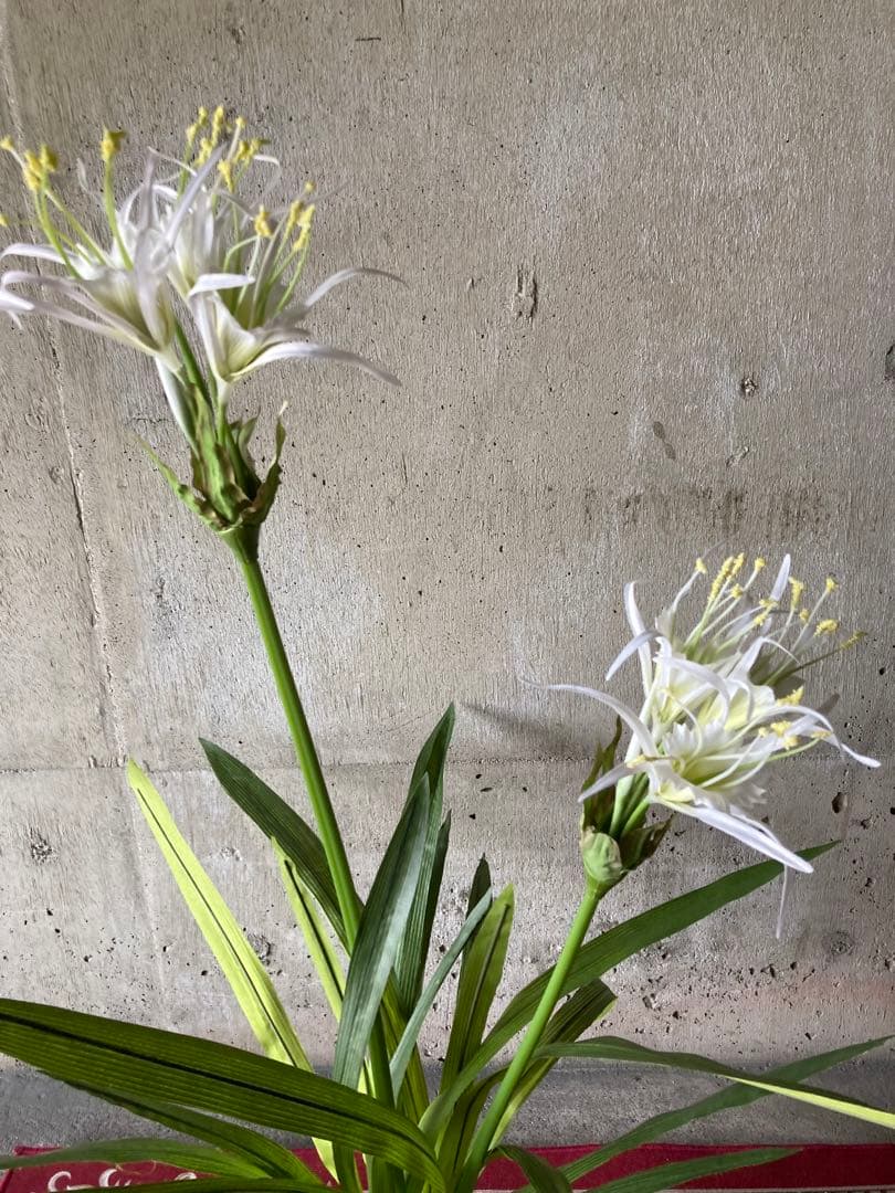 光触媒　人工観葉植物　ウォールグリーン　フェイクグリーン　ドラセナユッカ花付き