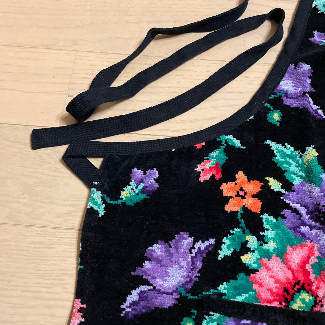 FEILER フェイラー シュニール織 エプロン ポピーズ