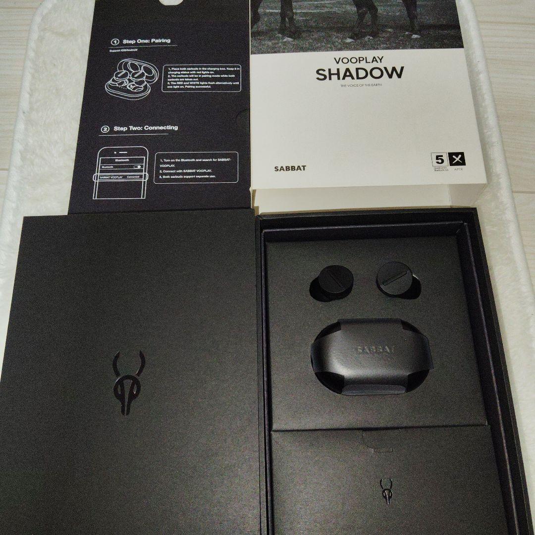 SABBAT　サバト　ワイヤレスイヤホン VOOPLAY-100 セット