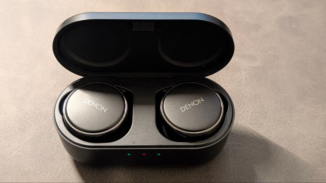 デノン Denon イヤホン PerL Pro AH-C15PL ブラック　美品