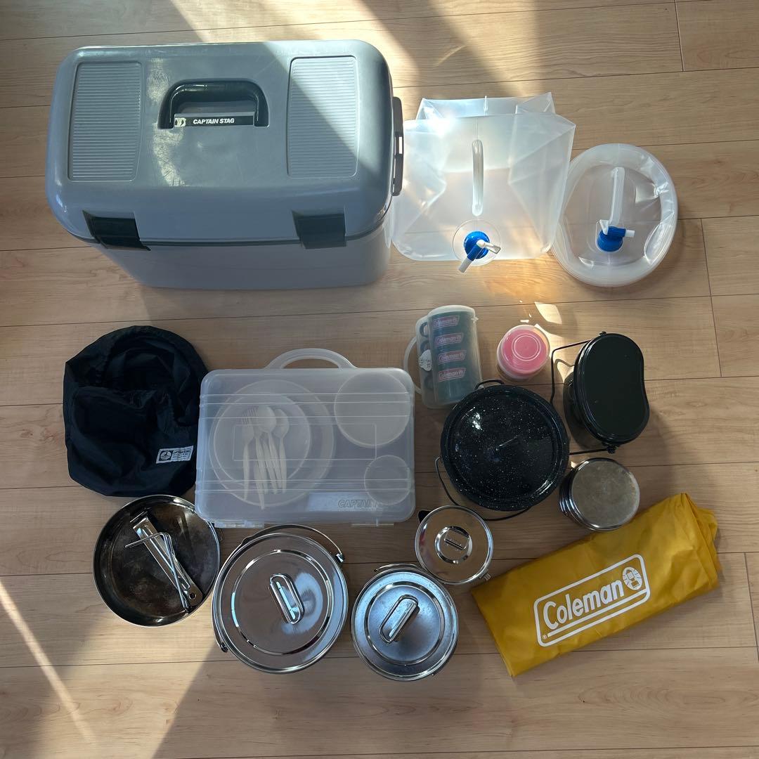 キャンプ用品まとめ売り　引退品