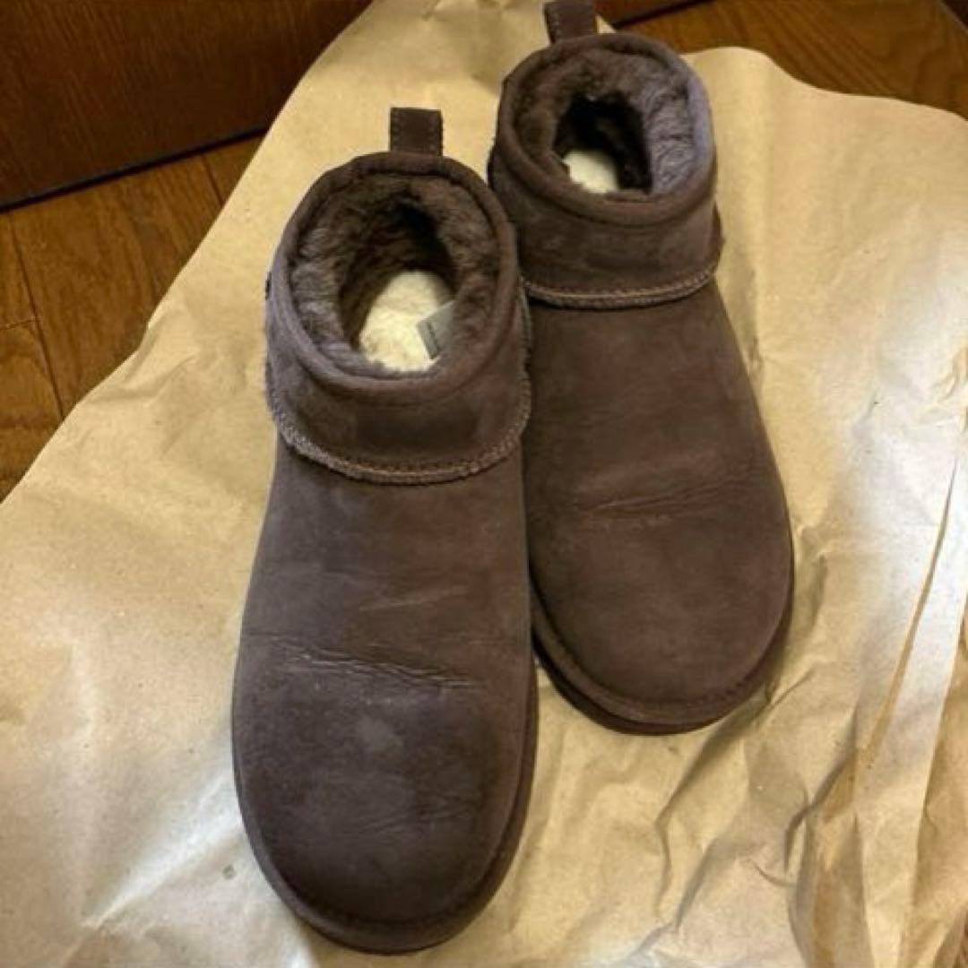 UGG ウルトラミニ　バーントシダー　26cm ブラウン　定価24,200円