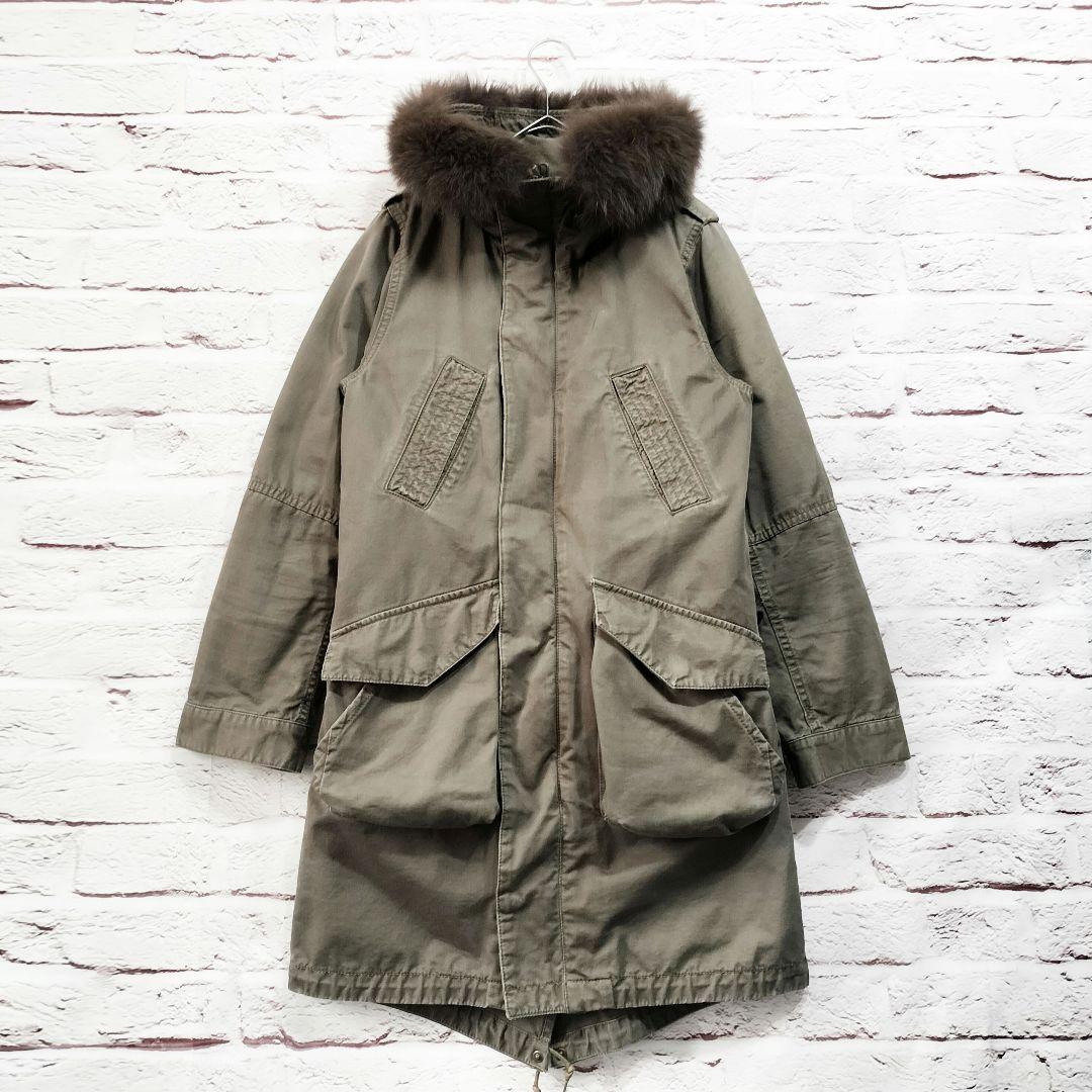 【フォックスファー】イエナ IENA モッズコート ライナーファー