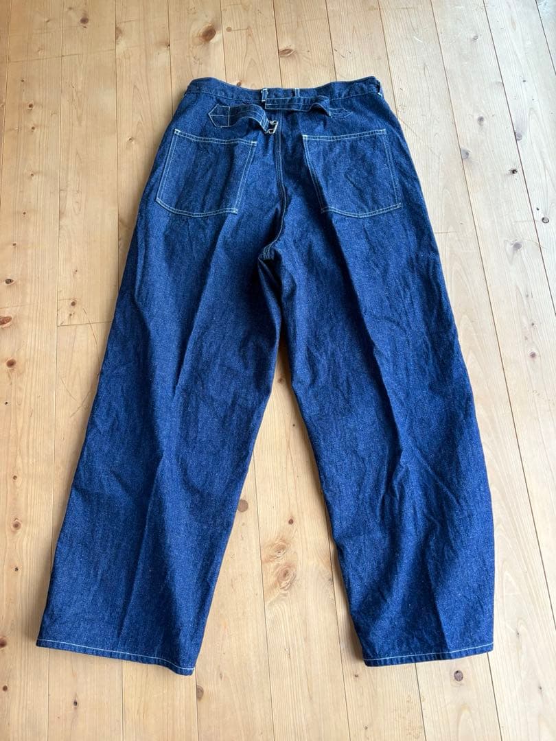 A.PRESSE Military Denim Trousers サイズ2