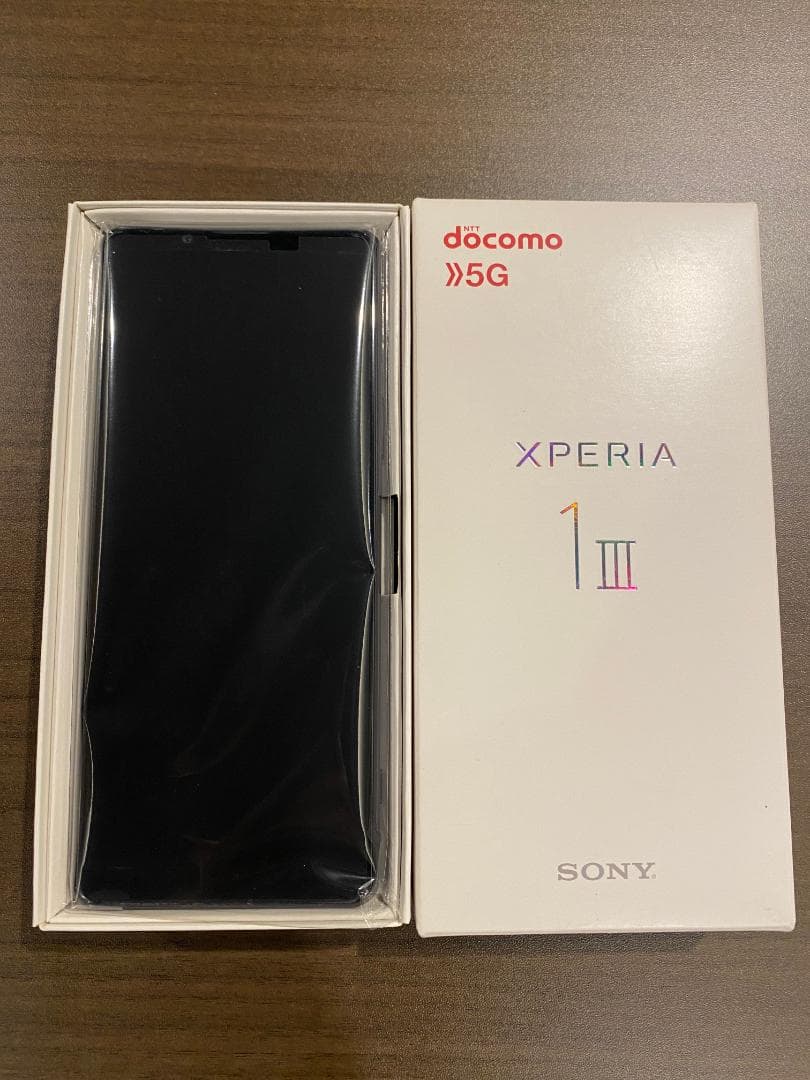 【未使用】Xperia 1 III フロストパープル 256GB docomo