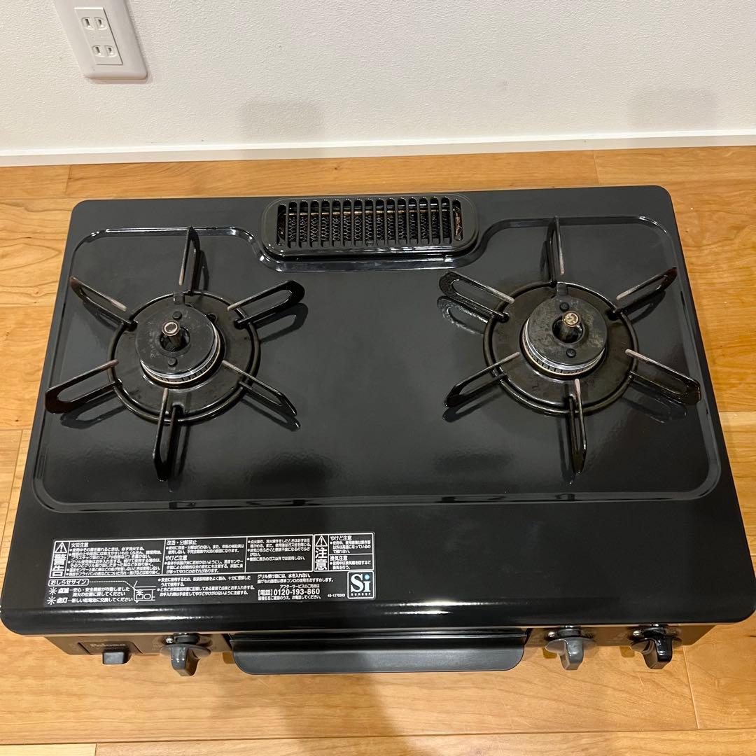 Paloma IC-S37K-L ガスコンロ 左強火力 都市ガス　2021年製