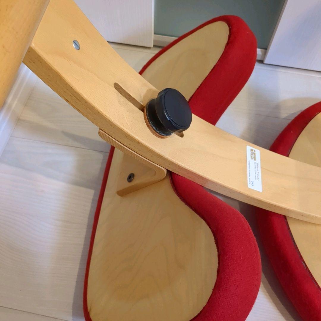 バランスラボ バランスチェア バランスイージー レッド 良品