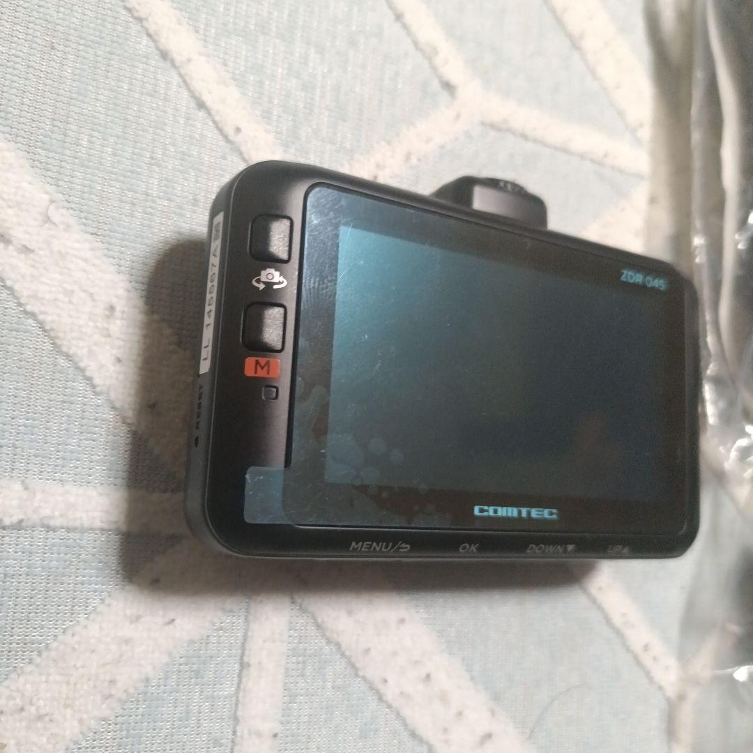 【まつ プロフ一読】ドライブレコーダーコムテックZDR-045美品