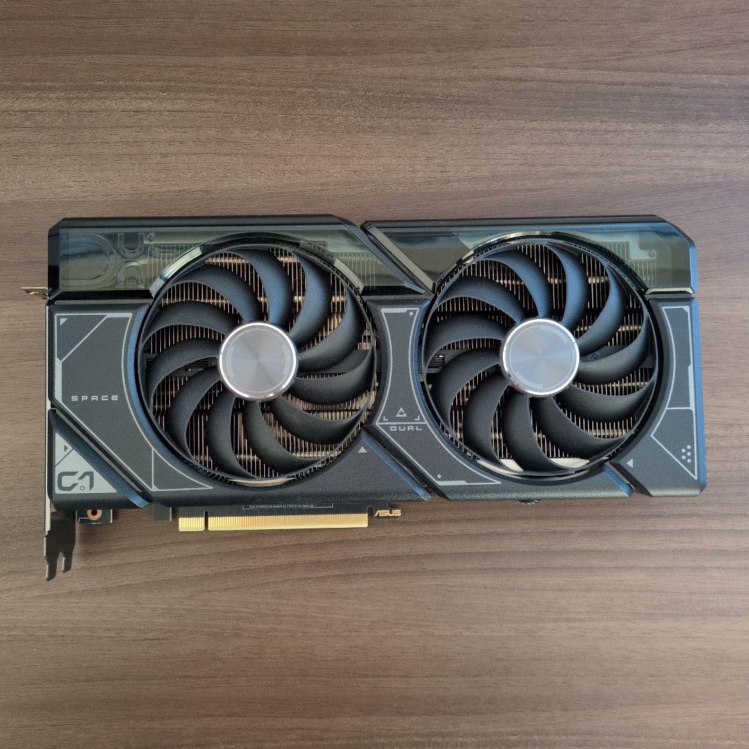 グラフィックボード・グラボ・ビデオカード asus geforce rtx4070 12GB dual OC