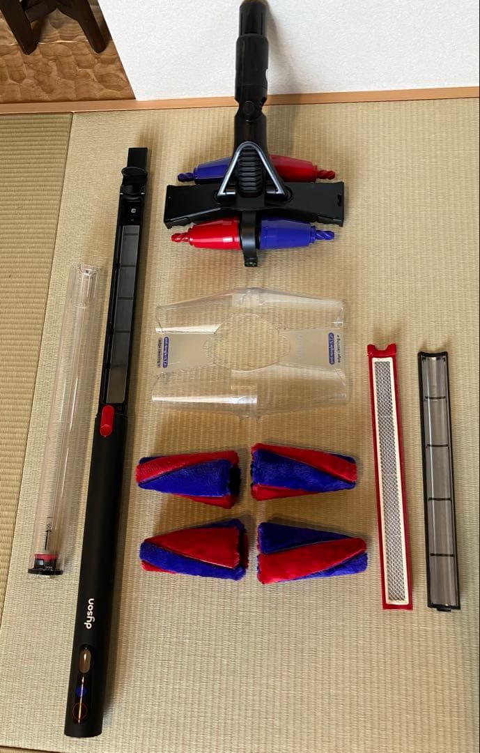 予備バッテリー付 DysonPencilVac Fluffycones SV50