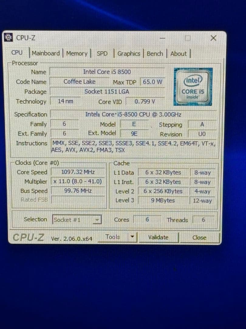 ⭐️505⭐️Dell OptiPlex 3060 i5-8500