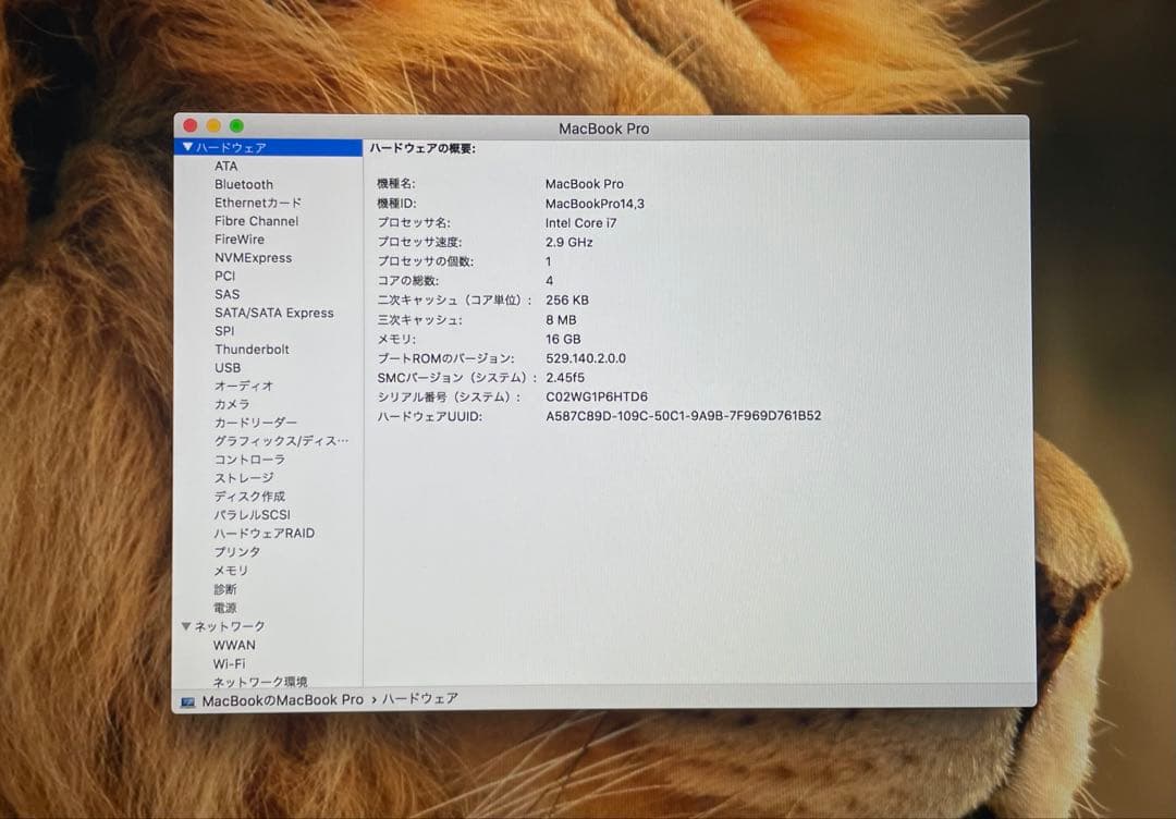 美品　MacBook Pro Retina 15インチ　バッテリー100%