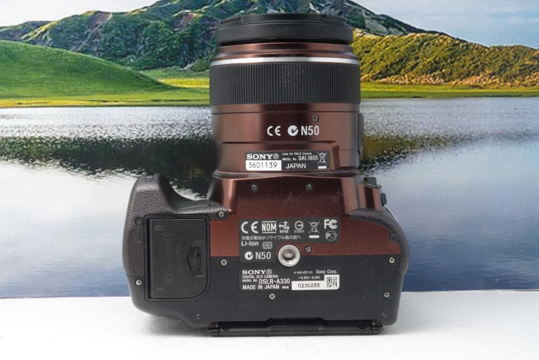 SONY α330 デジタル一眼レフカメラ ブラウン★完動美品★iPhone転送
