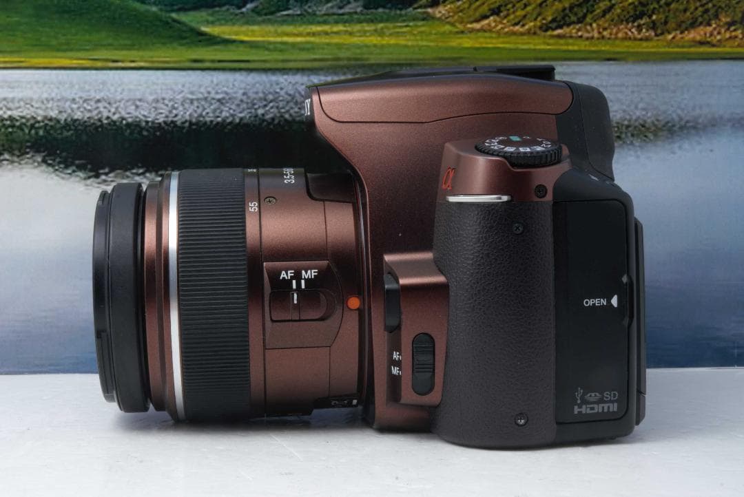 SONY α330 デジタル一眼レフカメラ ブラウン★完動美品★iPhone転送