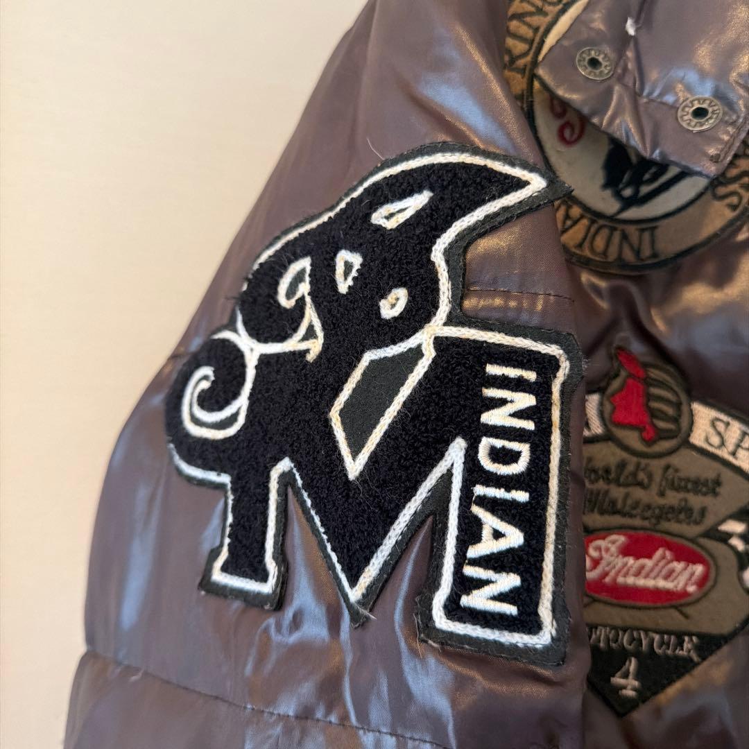 希少品！インディアンモーターサイクルのダウンジャケット(Lサイズ)です！
