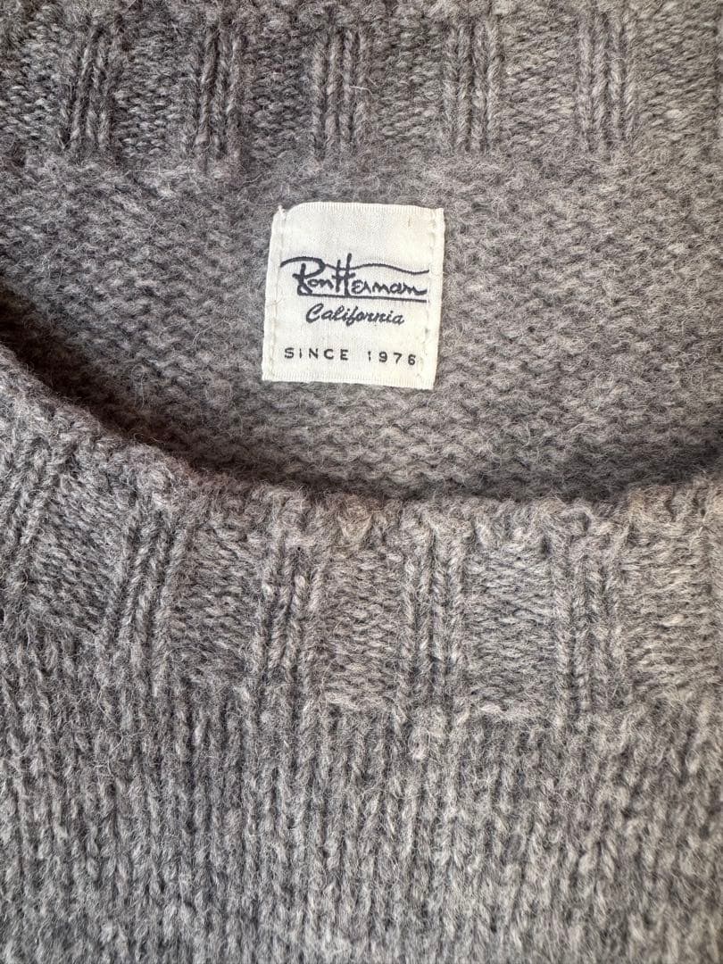 Ron Herman ロンハーマン セーター グレー サイズM