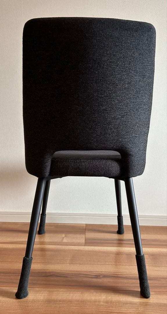 【美品】ダイニングチェア　ダークグレー