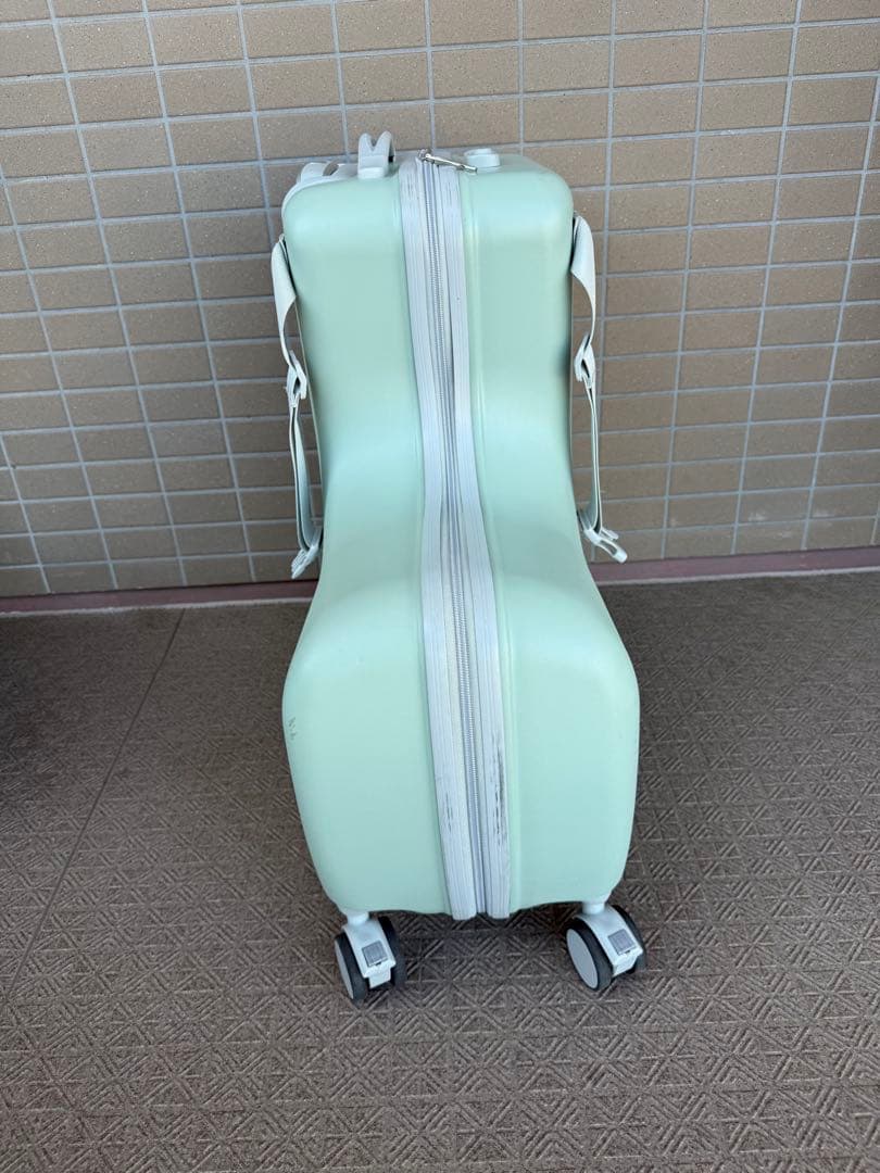 [キッズトラベル] 【子連れ旅行に革命 折りたたみタイプ子が乗れるキャリーケース