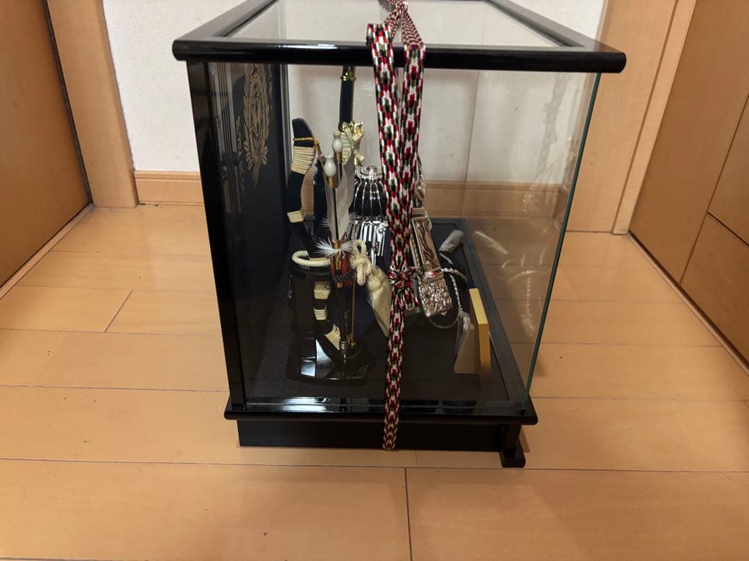 五月人形 名将　伊達政宗　ガラスケース付き