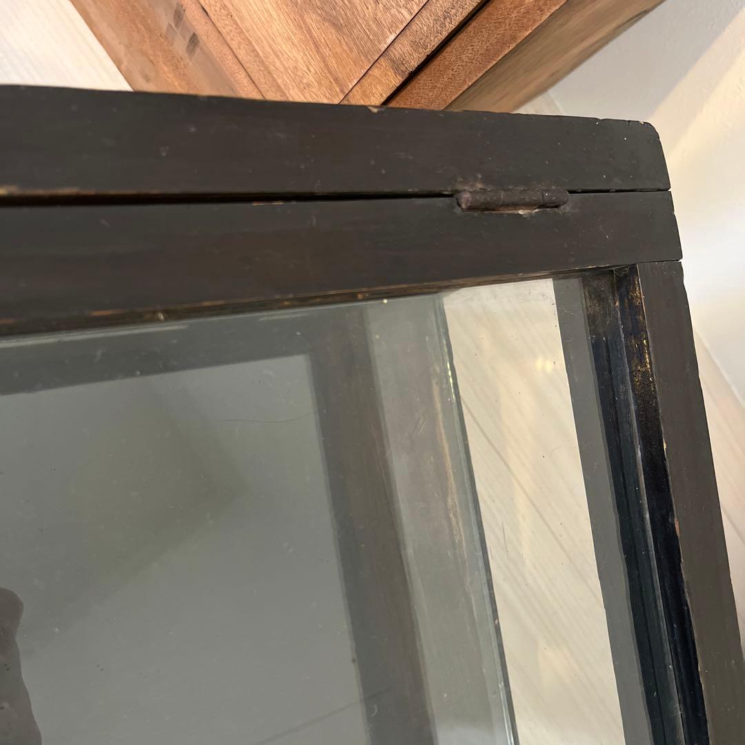 ショーケース　店舗什器　昭和レトロ　ヴィンテージ　アンティーク風