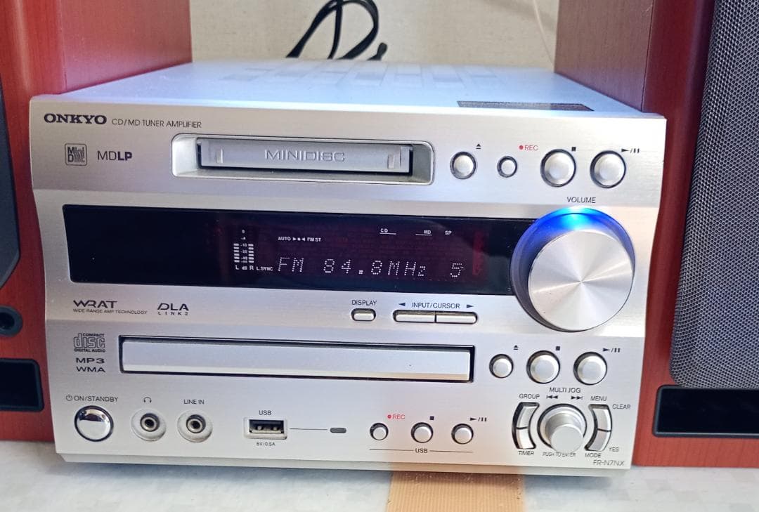 ONKYO オンキョー X-N7NX CD/MD/USB コンポ 動作良好・美品