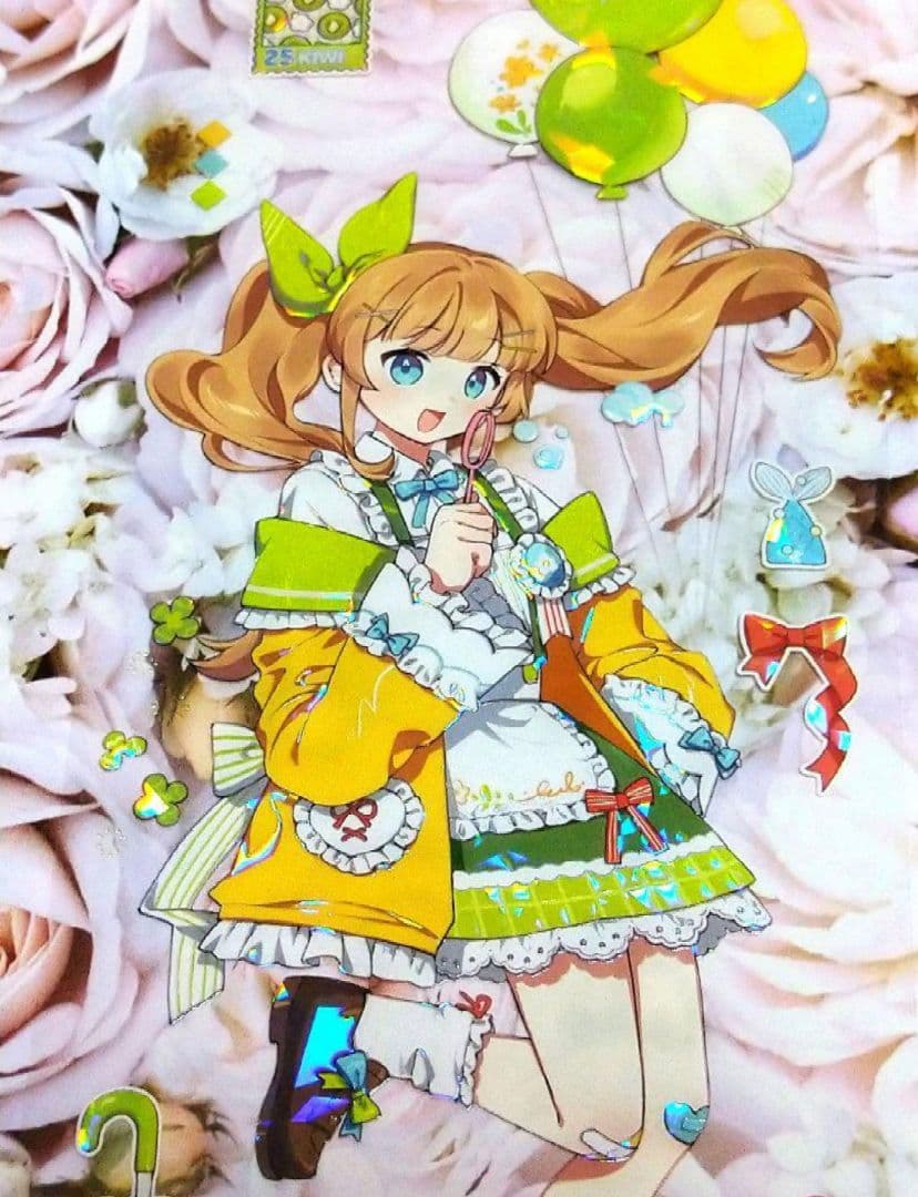 ✩のこり２✩J358＃青苹果(贝壳光)浮光切り売り海外人物マステ女の子