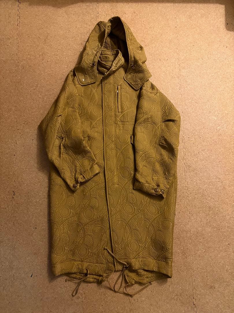 Mame Kurogouchi ジャガード モッズコート