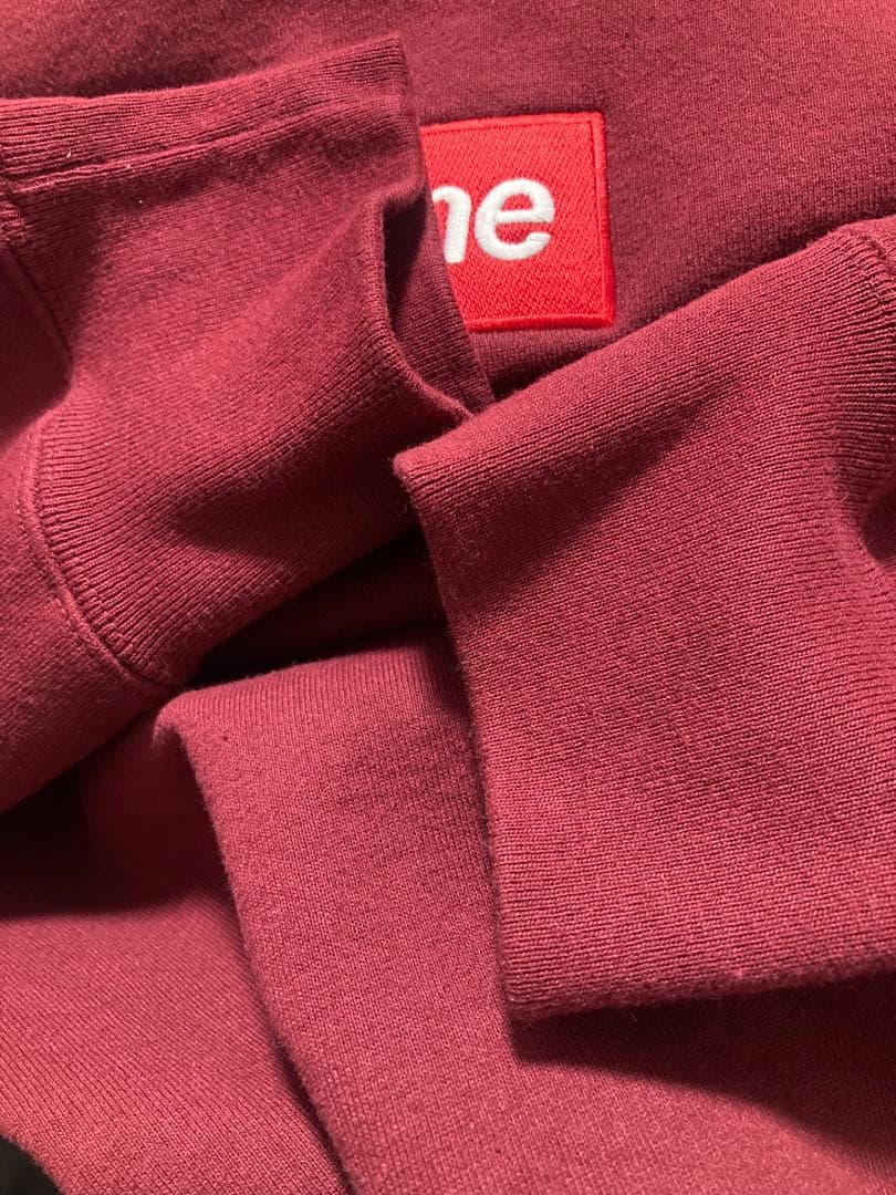 トップス Supreme Box Logo Crewneck Cardinal