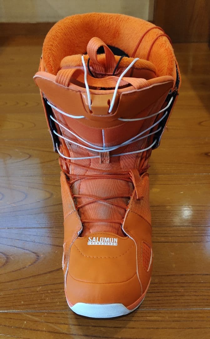 SALOMON スノーボードブーツ オレンジ 26cm