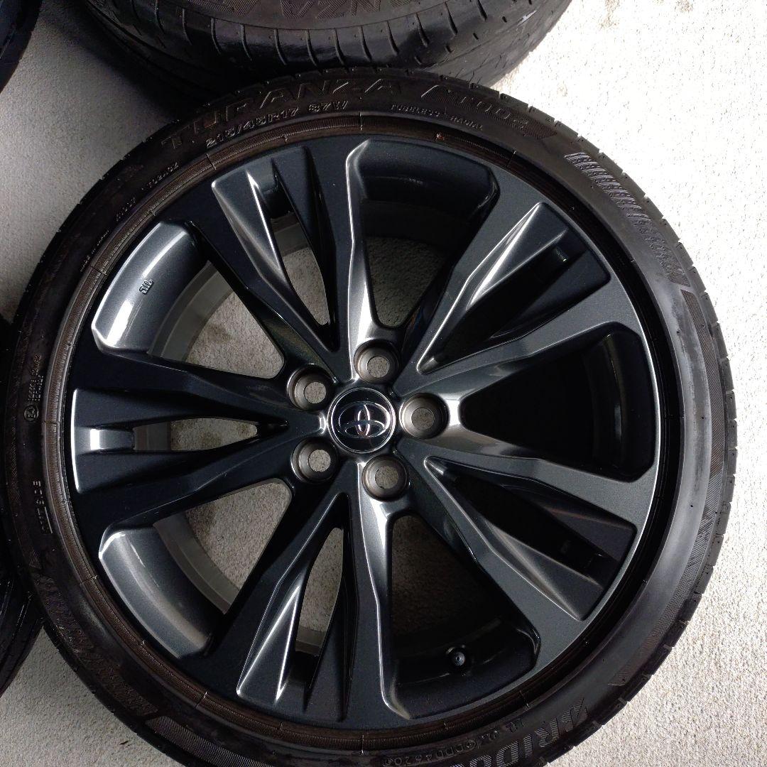 カローラツーリング W×Bトヨタ 純正ホイールタイヤセット 17インチ