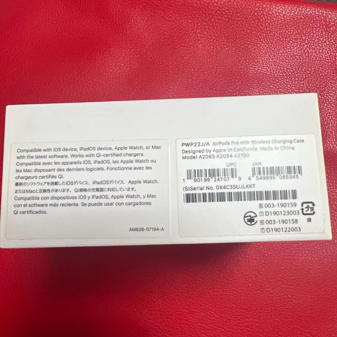 AirPods Pro ワイヤレス充電ケース付き左耳