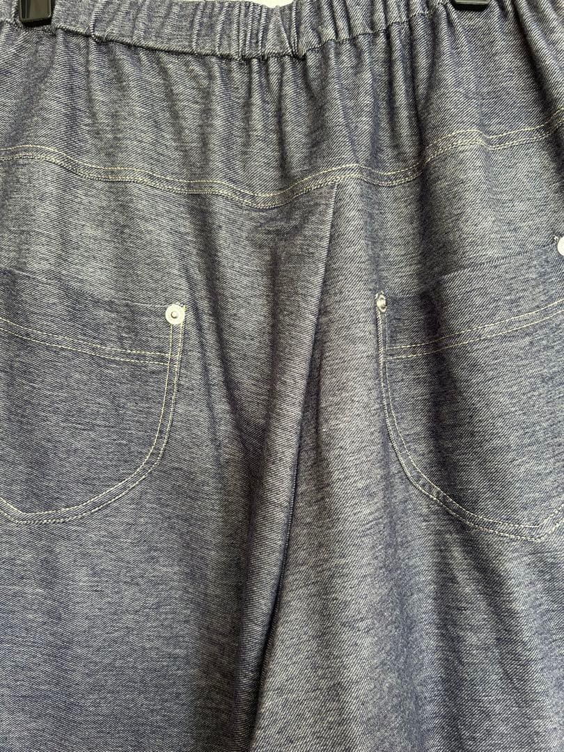 【i+mu】美品スカート見えするパンツガウチョパンツ